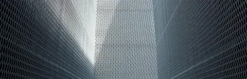 Expanded metal mesh application for fittings