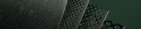 Perforated metal - Round Holes