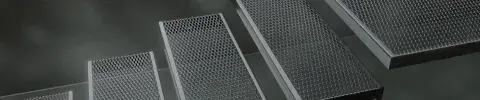 Expanded metal steps and landings