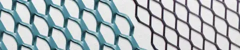 Hexagonal metal meshes