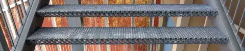 Standards for expanded metal mesh steps and landings