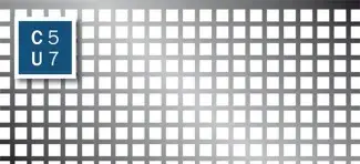 Perforated metal - Square hole C 5 - U 7