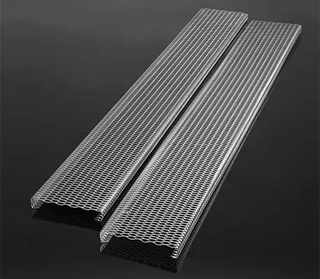 ALFA expanded metal grilles for maintenance