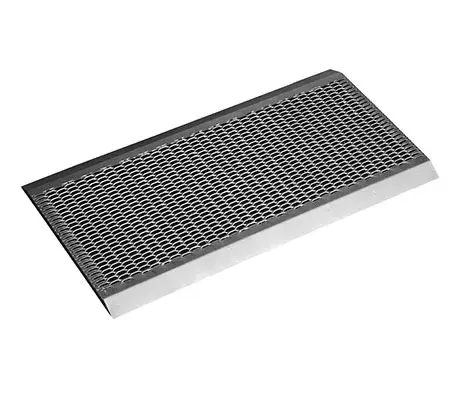 Non-slip expanded metal mesh doormat