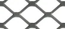 Squared expanded metal mesh Q 80