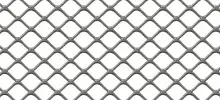 Squared expanded metal mesh SQ 20 flattened