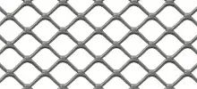 Squared expanded metal mesh SQ 30 flattened