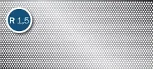 Perforated metal - Round Hole R 1,5