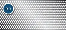 Perforated metal - Round Hole R 3