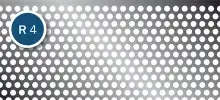 Perforated metal - Round Hole R 4