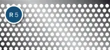 Perforated metal - Round Hole R 5