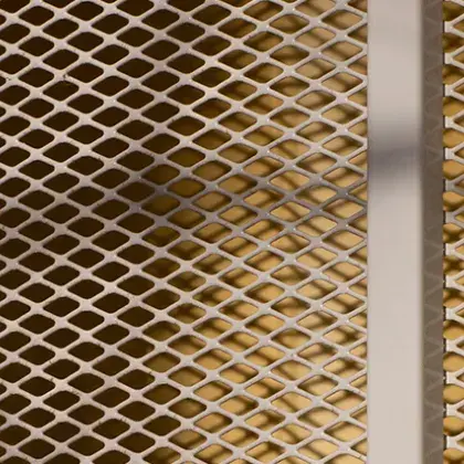 Expanded metal mesh application for protection